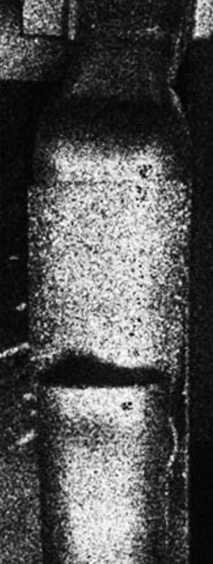 holography medical device test part showing defects